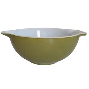 Pyrex Vintage 443 Cinderella Bowl 2.5 Quart Verde Green